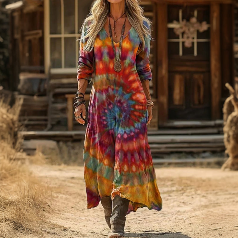 Trendé™ | Madison Fliessendes Boho-Kleid für jeden Tag