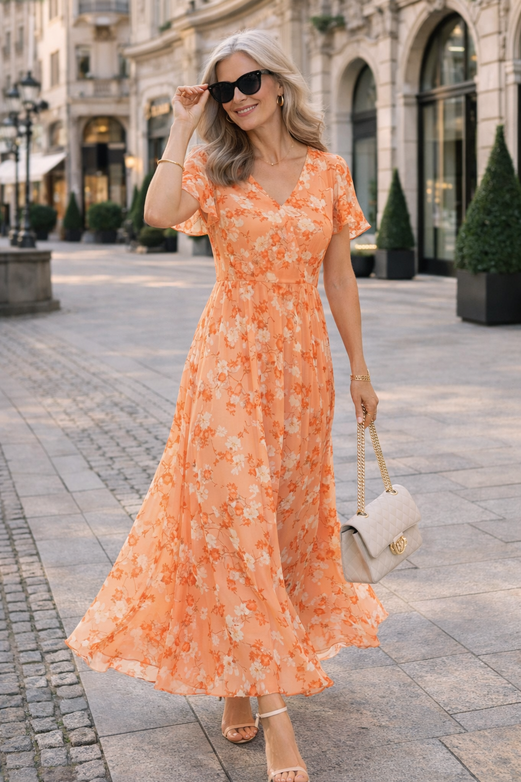 Trendé™ | Melanie Figurumspielendes Kleid mit weichem Fall