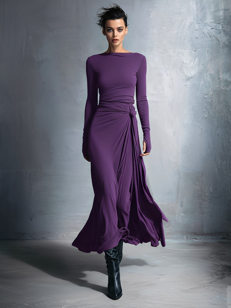 Trendé™ | Corina Maxikleid mit Wickeldetail