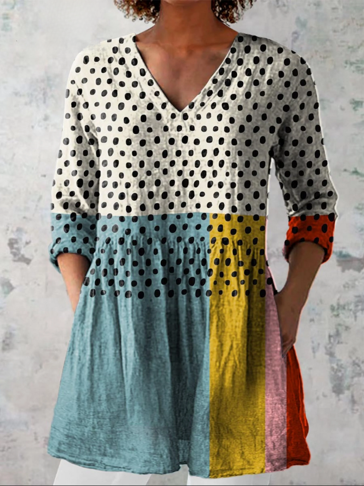 Trendé™ | Célia Elegante lange Bluse