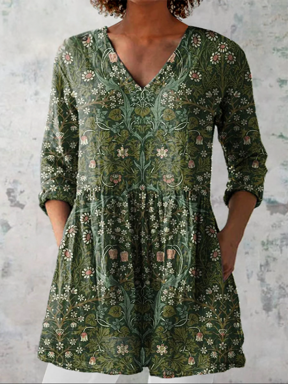 Trendé™ | Mélanie Elegante lange Bluse