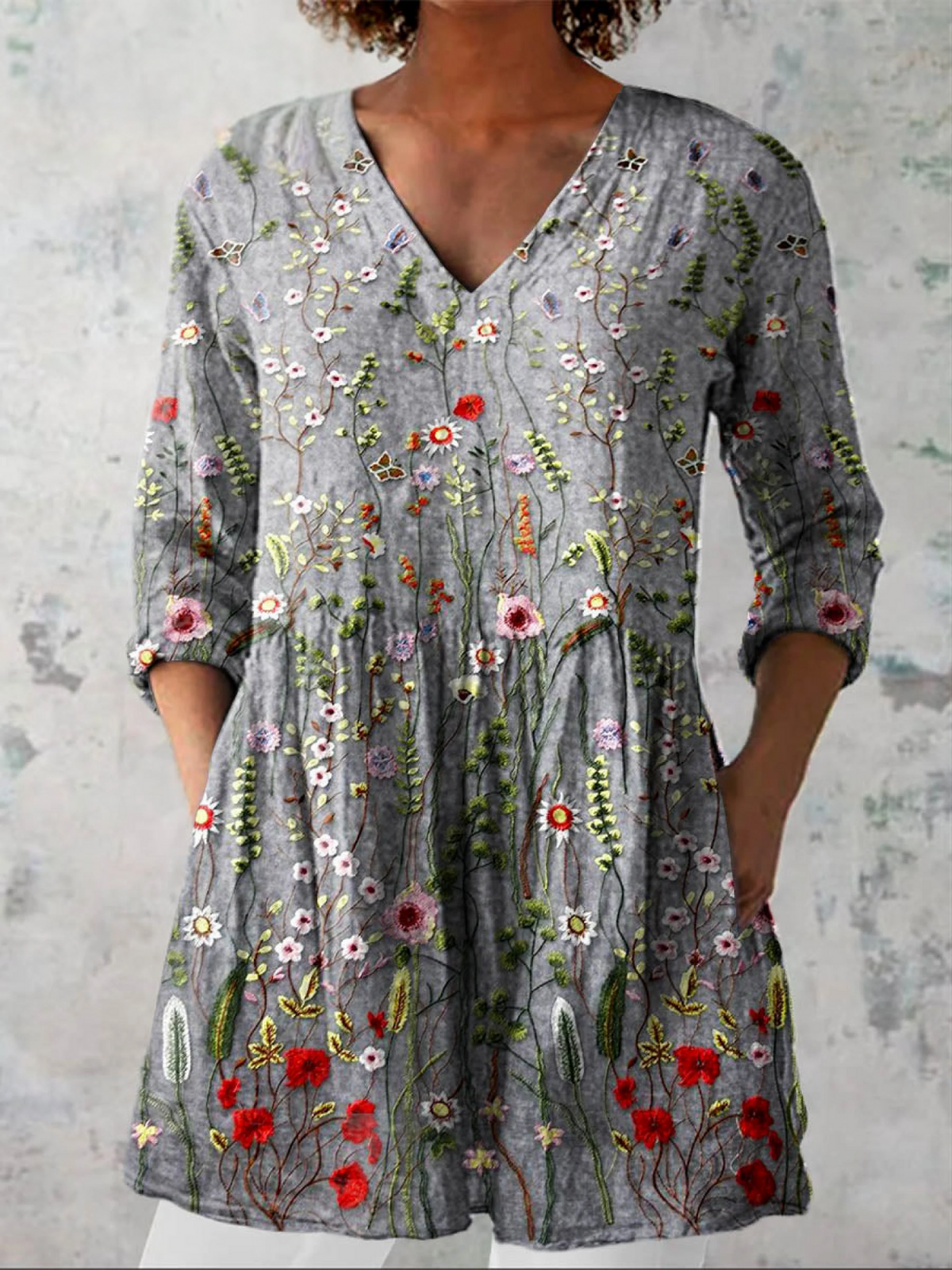 Trendé™ | Sophie Elegante lange Bluse
