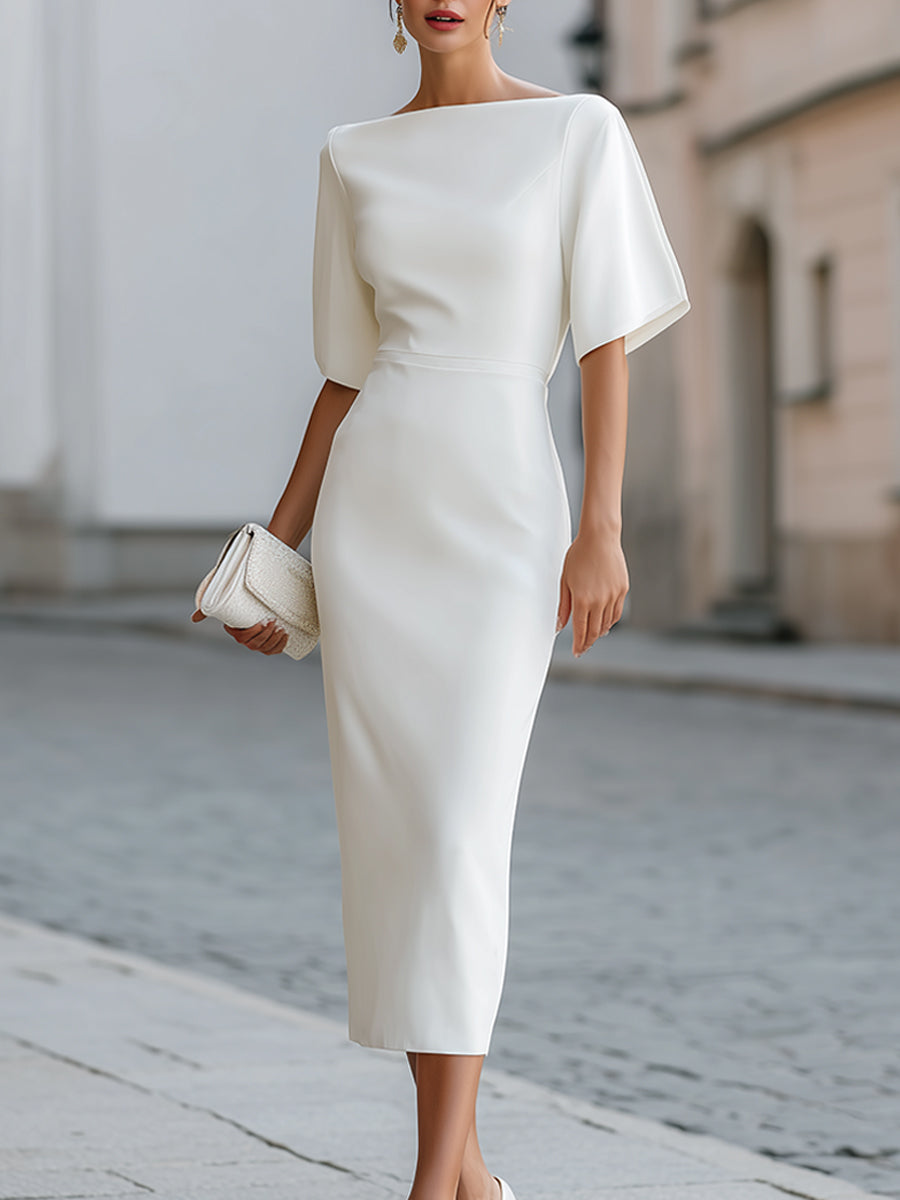 Trendé™ | Elena Elegantes Midi-Etuikleid