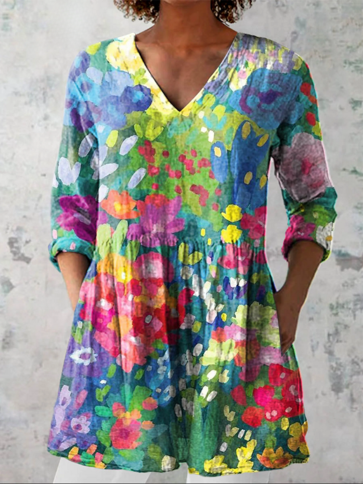 Trendé™ | Lucie Elegante lange Bluse
