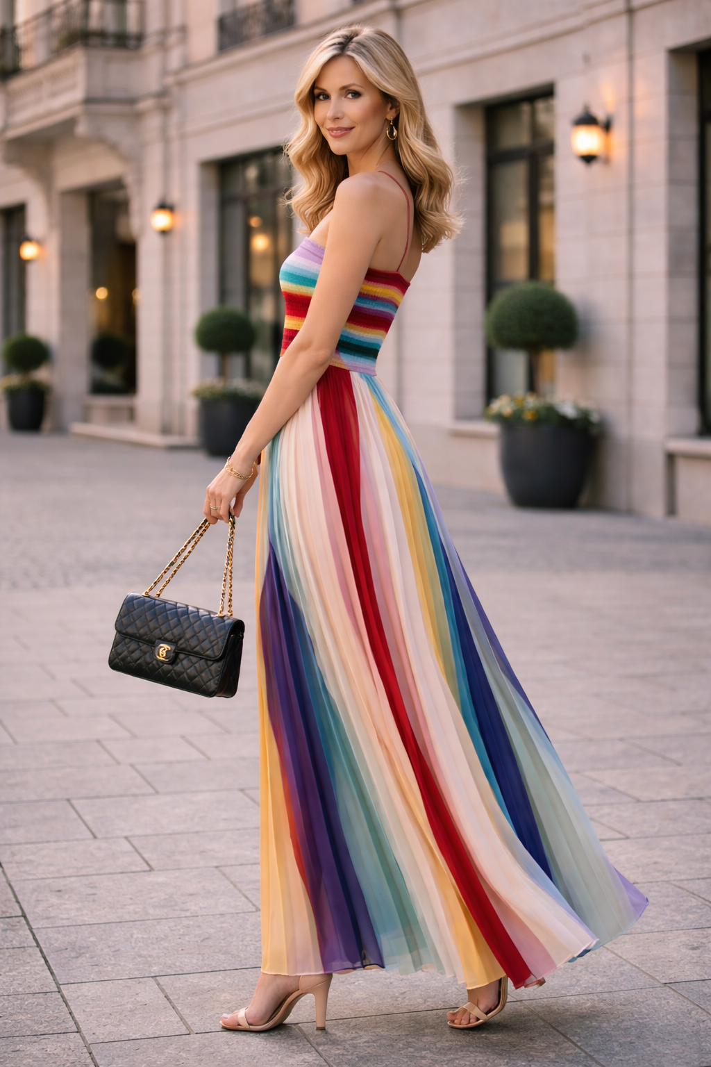 Trendé™ | Mia Sommerliches Maxikleid mit lockerem Schnitt