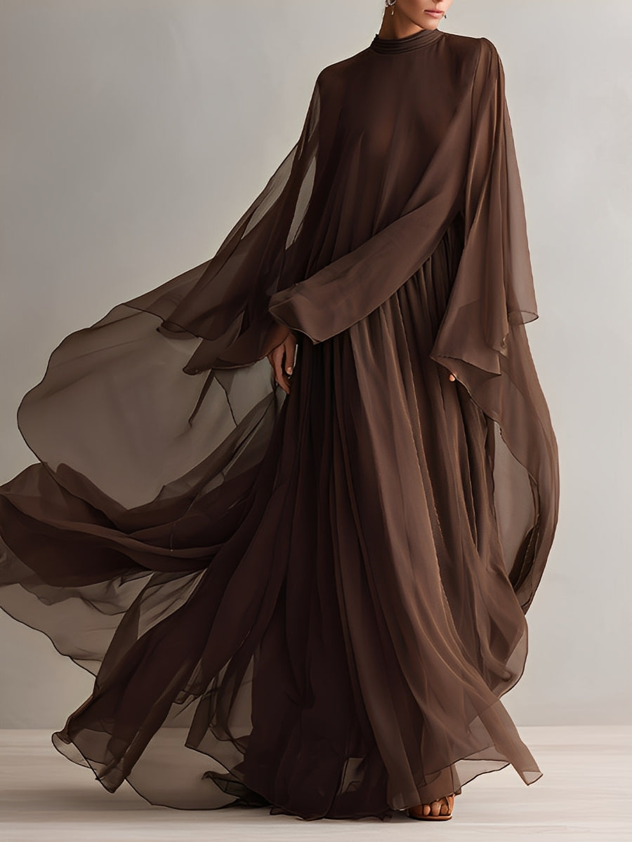 Trendé™ | Joelle Elegantes Chiffon-Maxikleid