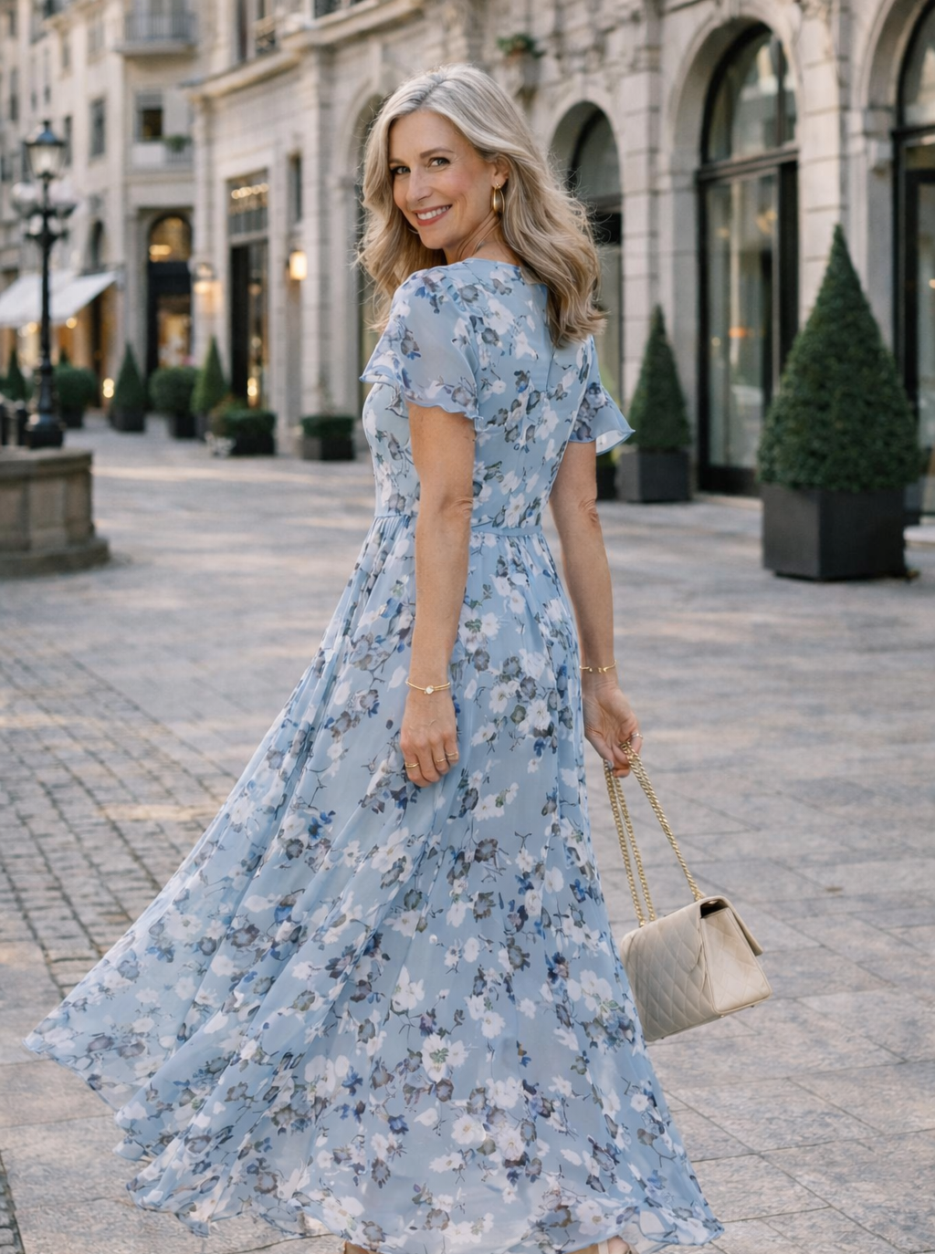 Trendé™ | Melanie Figurumspielendes Kleid mit weichem Fall