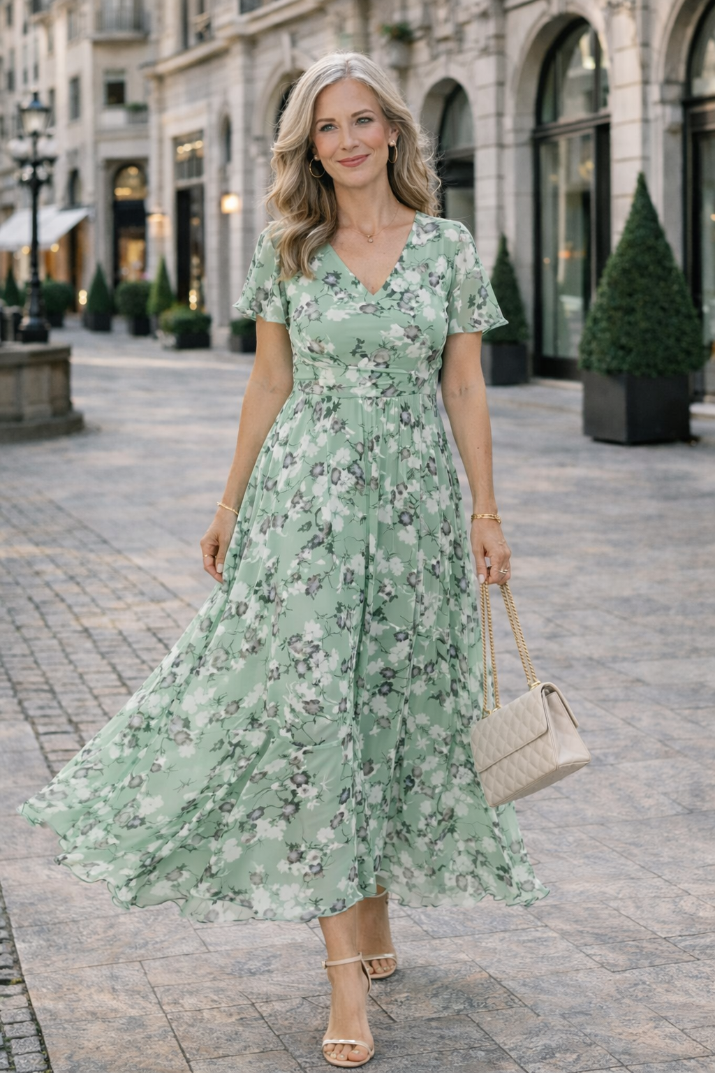 Trendé™ | Melanie Figurumspielendes Kleid mit weichem Fall