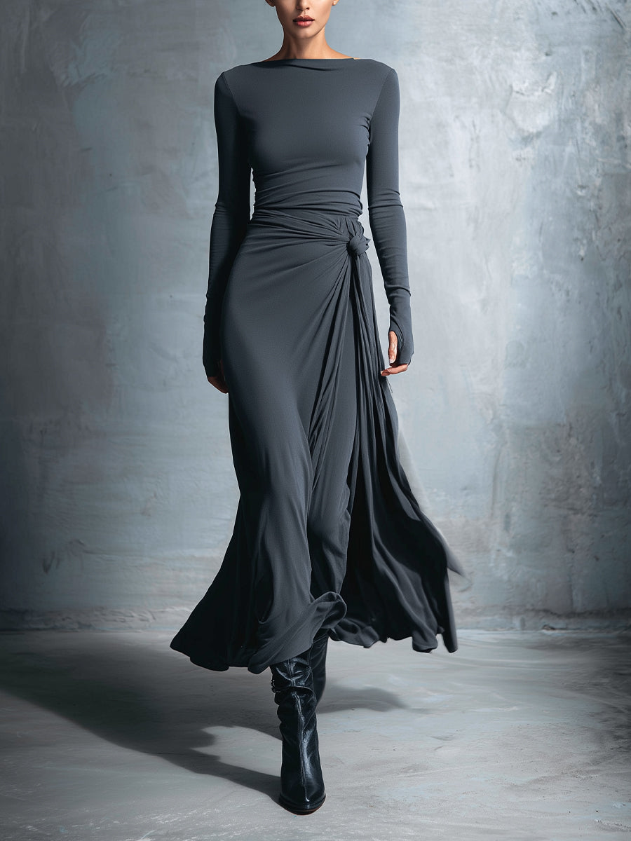 Trendé™ | Corina Maxikleid mit Wickeldetail