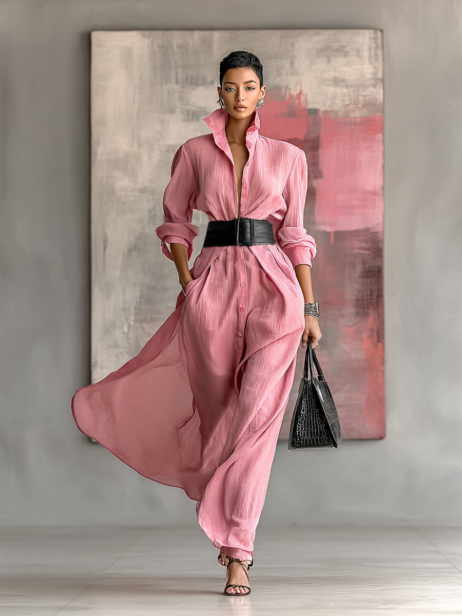 Trendé™ | Anastasia Hemdkleid mit langen Ärmeln