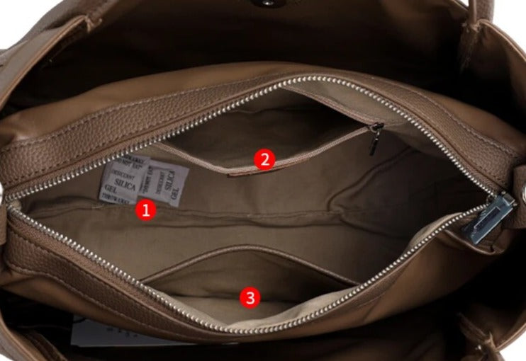 Trendé™ | Alina161 Ledertasche mit zeitloser Eleganz