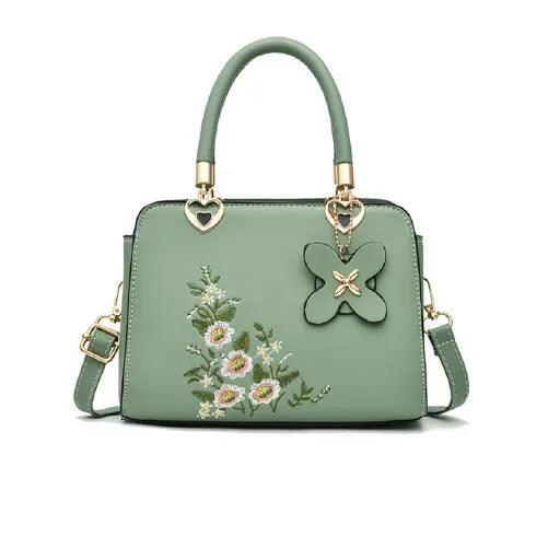 Trendé™ | Floraris Ledertasche mit zeitloser Eleganz