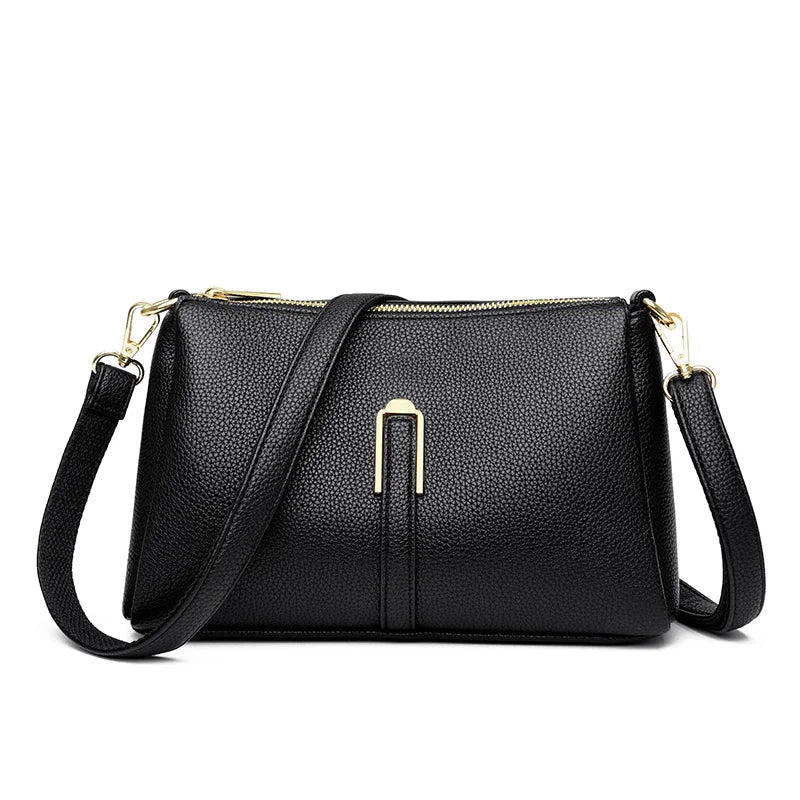 Trendé™ | Talia53113 Kleine Ledertasche mit elegantem Design