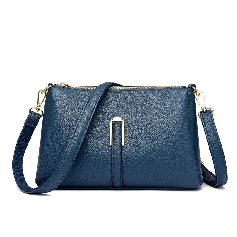 Trendé™ | Talia53113 Kleine Ledertasche mit elegantem Design