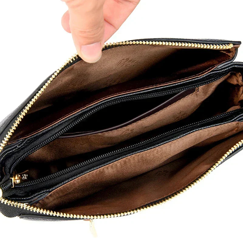 Trendé™ | Talia53113 Kleine Ledertasche mit elegantem Design