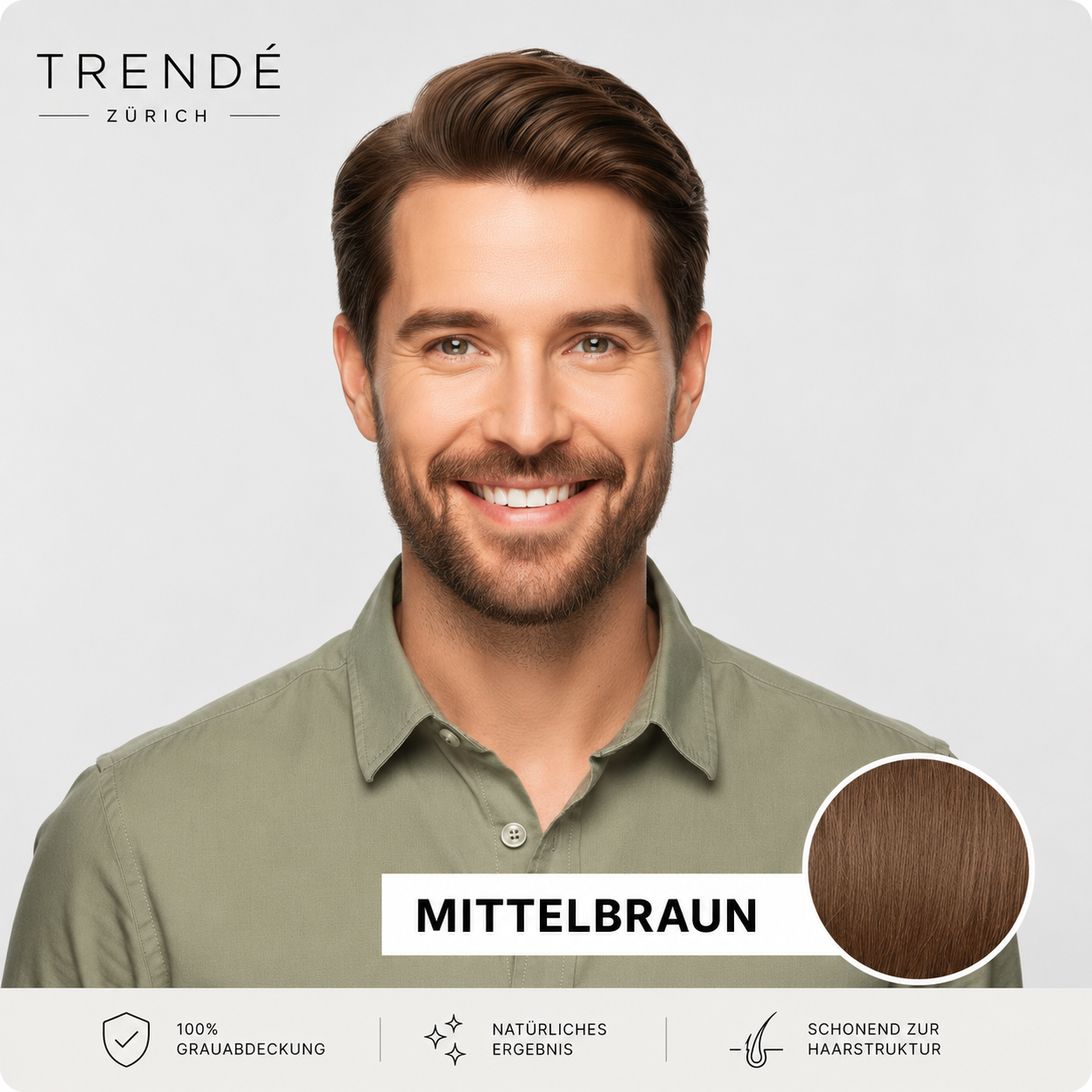 Trendé™ | Sofort-Farbshampoo für graue Haare