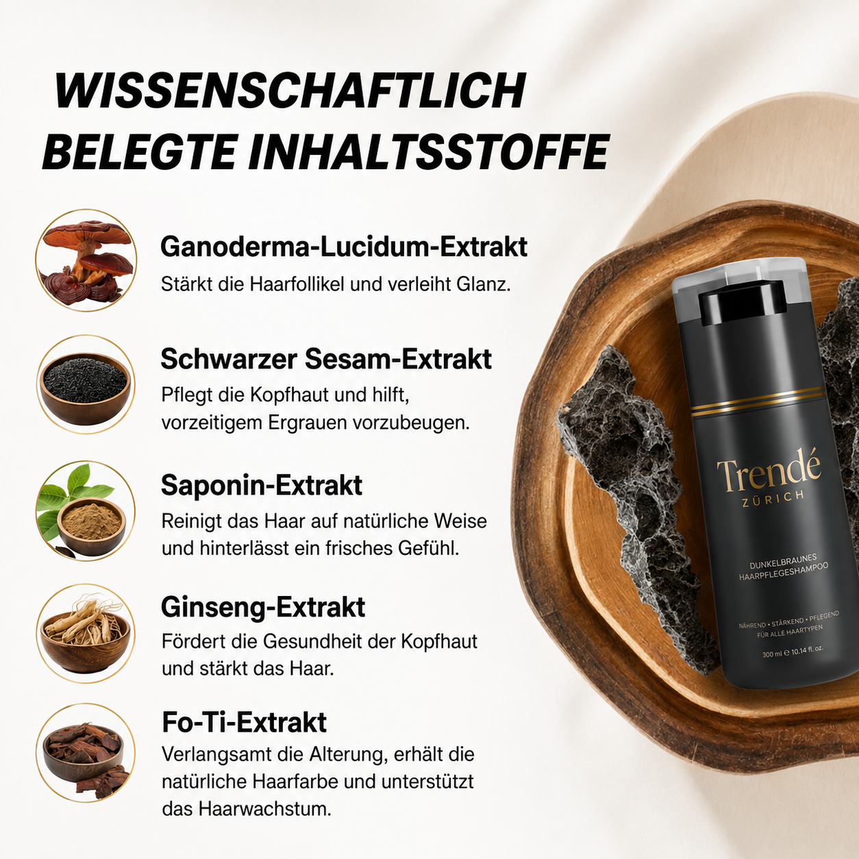 Trendé™ | Sofort-Farbshampoo für graue Haare