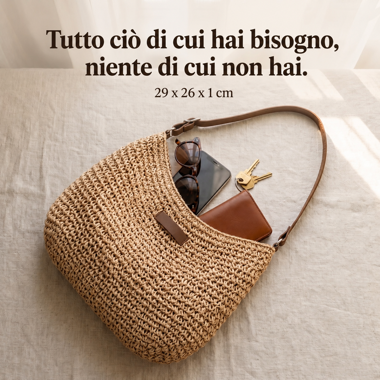 Trendé™ | Simona Stilvolle geflochtene Tasche