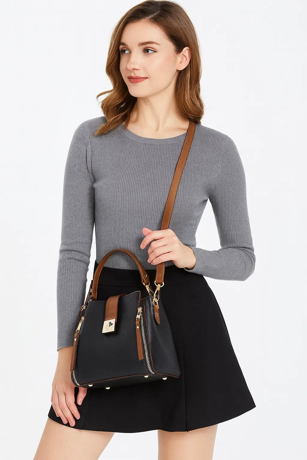 Trendé™ | Masy Ledertasche mit zeitloser Eleganz