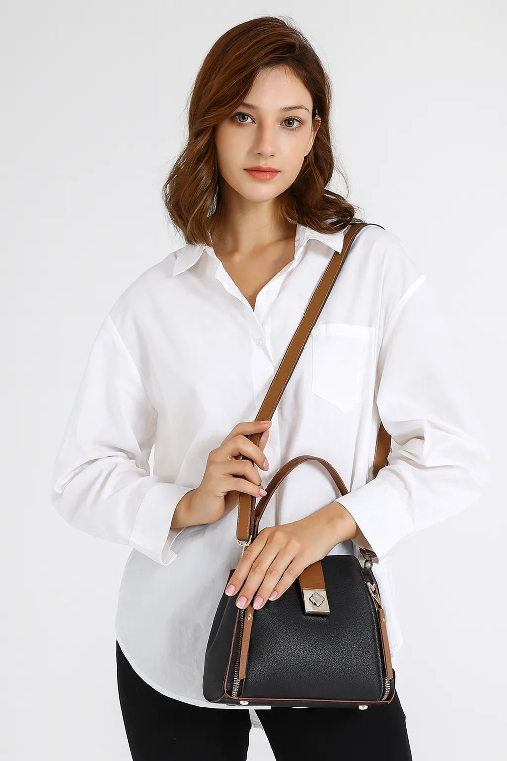 Trendé™ | Masy Ledertasche mit zeitloser Eleganz