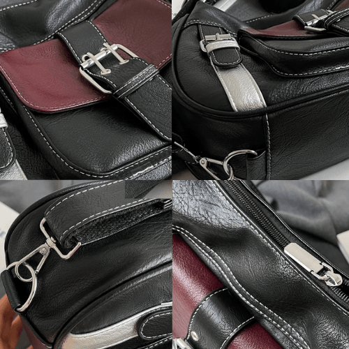 Trendé™ | Sofia 2-in-1 Ledertasche mit flexiblem Design