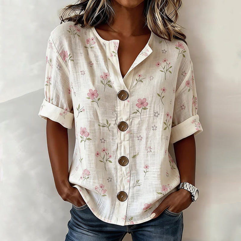 Peggy | Happy Floral Bluse