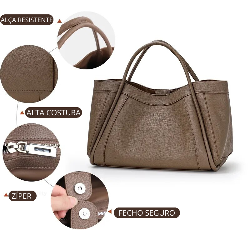 Trendé™ | Alina161 Ledertasche mit zeitloser Eleganz