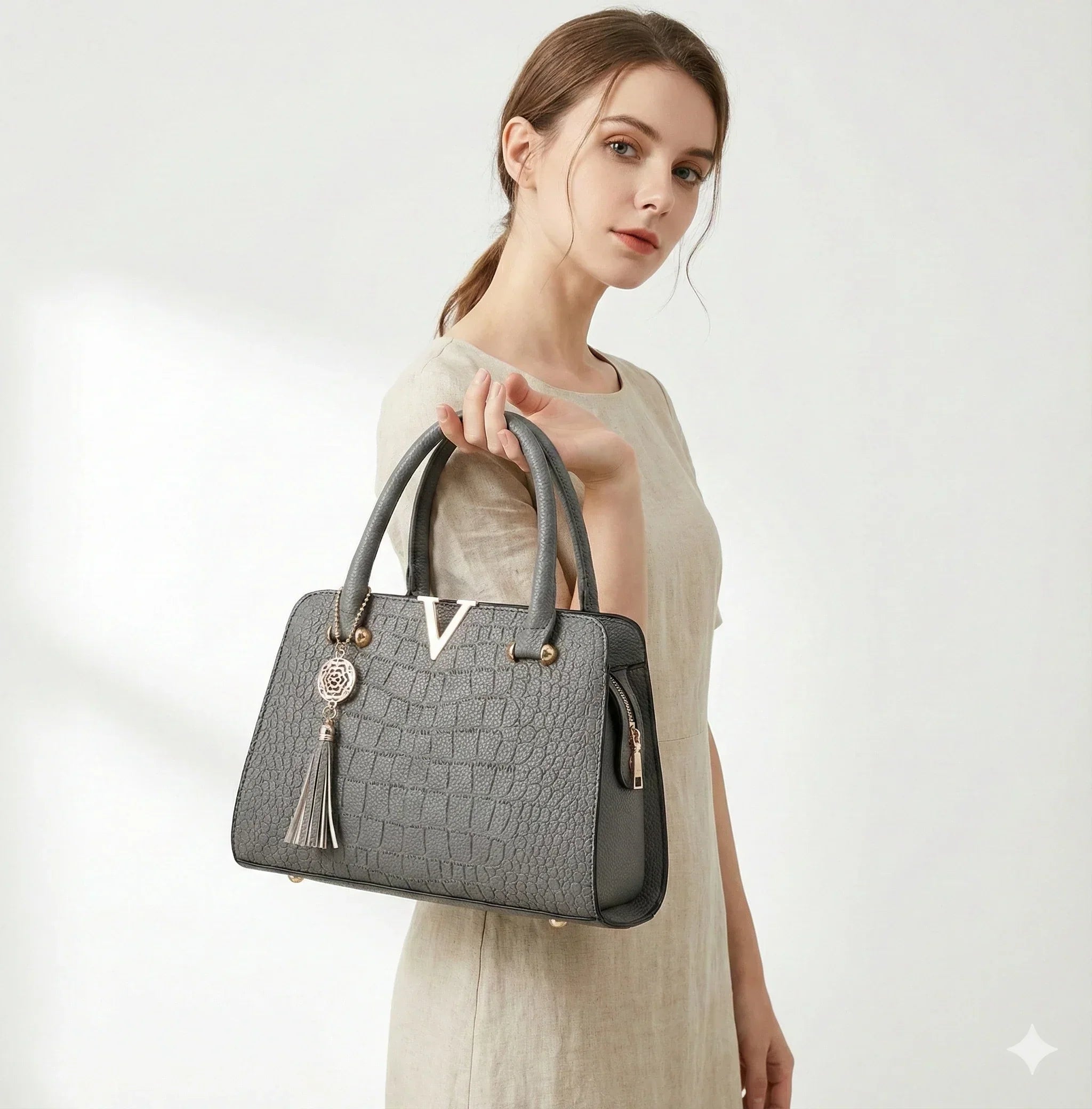 Trendé™ | Veneza Ledertasche mit zeitloser Eleganz