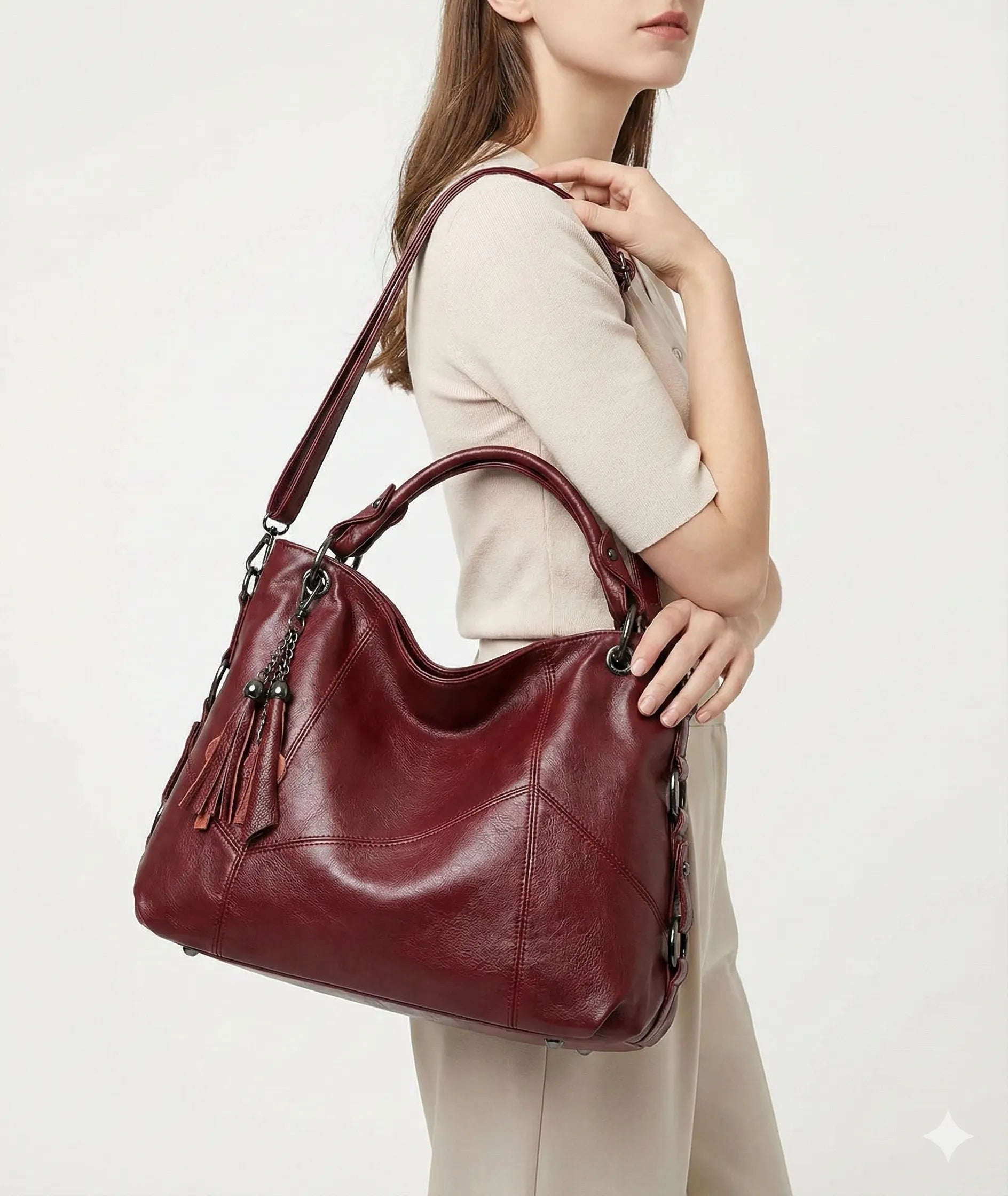 Trendé™ | Catharina Ledertasche mit zeitloser Eleganz