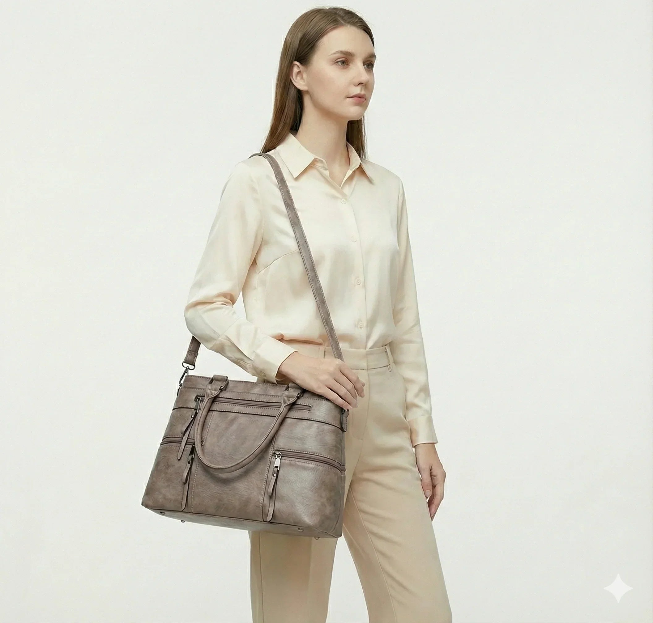 Trendé™ | Verse Ledertasche mit zeitloser Eleganz