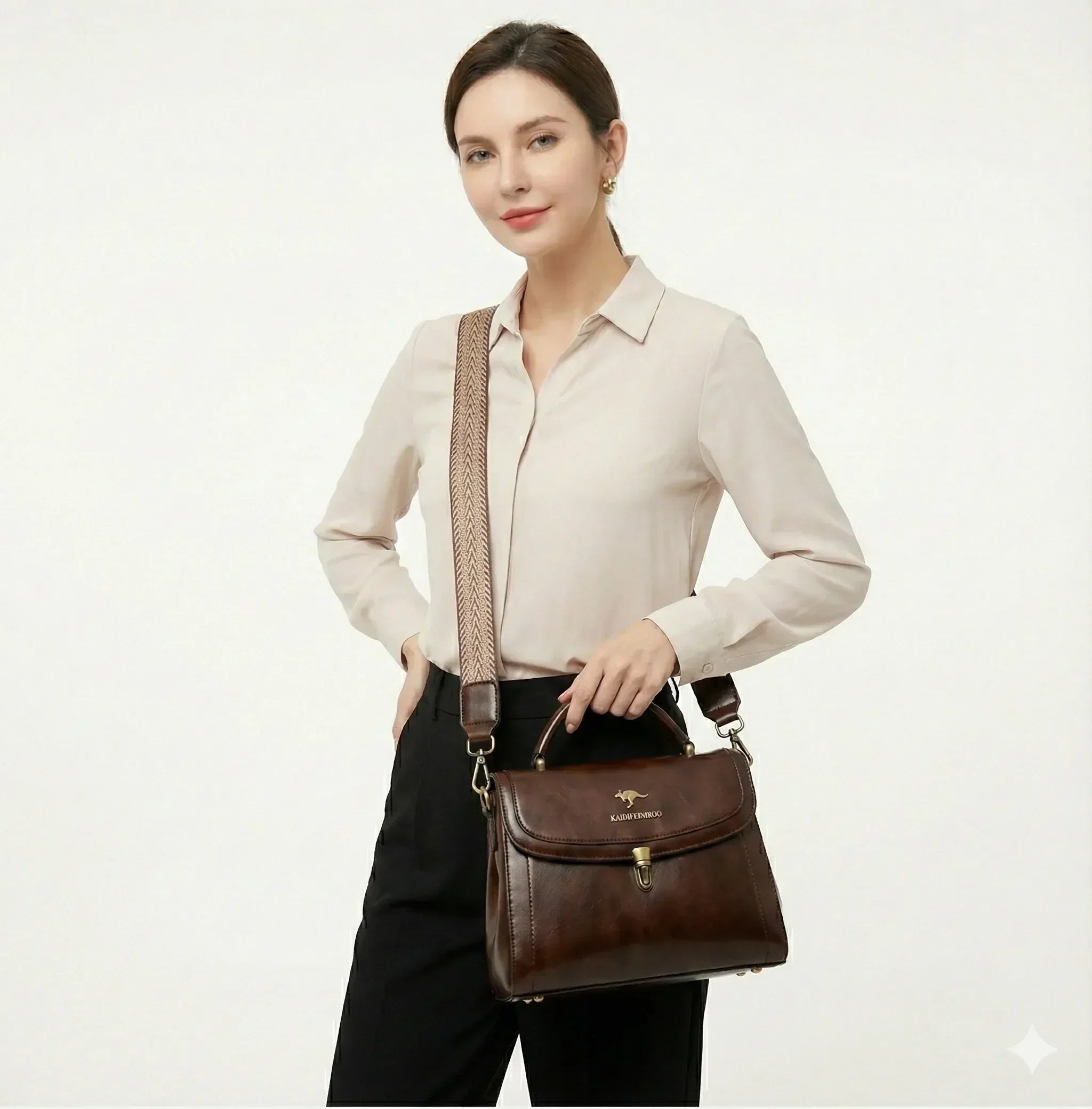 Trendé™ | Venis Ledertasche mit zeitloser Eleganz