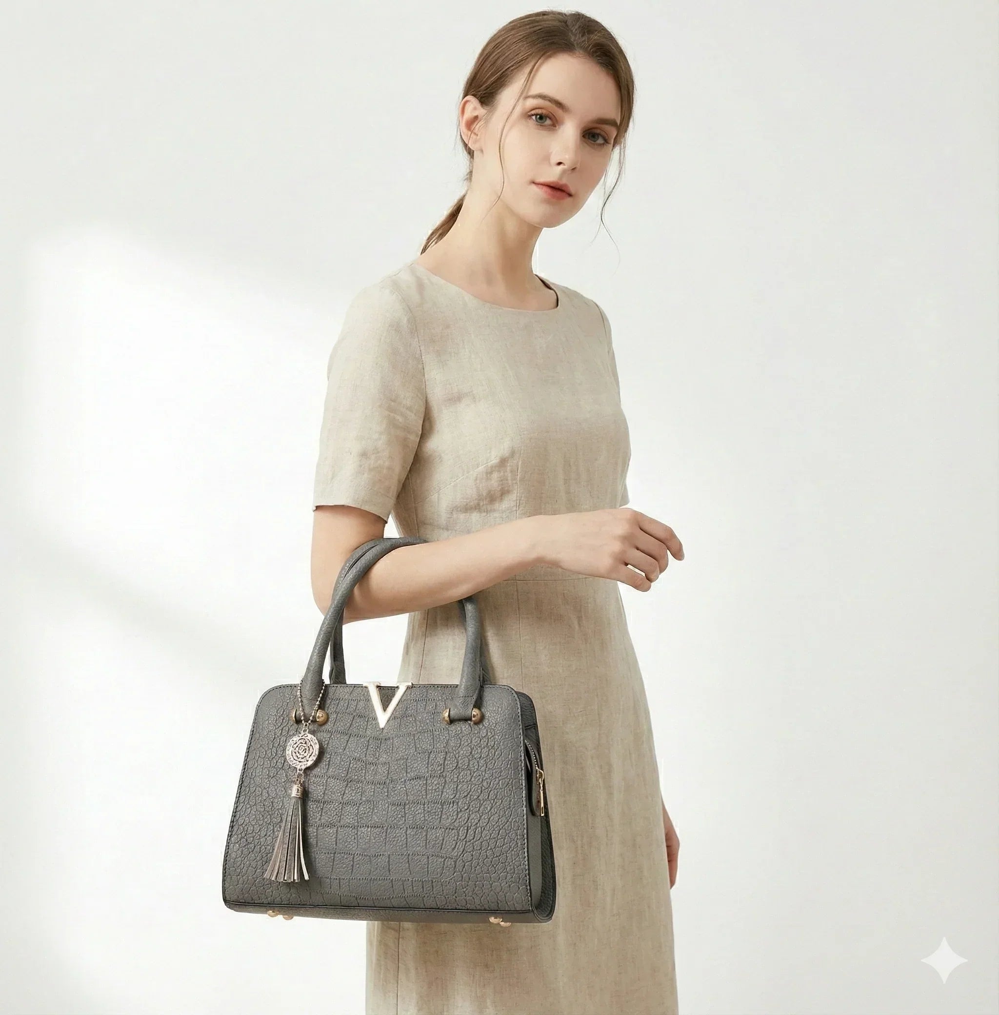 Trendé™ | Veneza Ledertasche mit zeitloser Eleganz