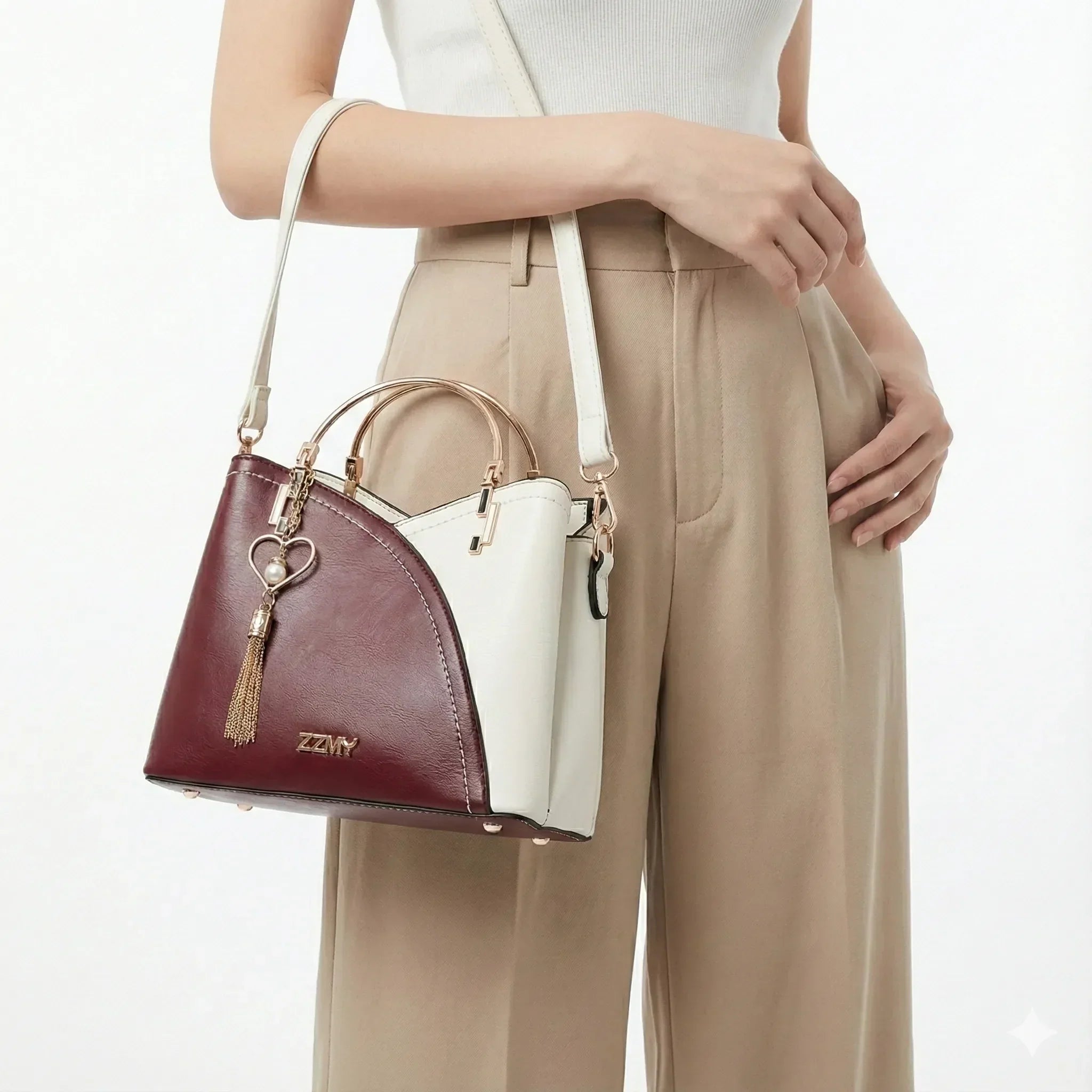 Trendé™ | Florenza Ledertasche mit zeitloser Eleganz