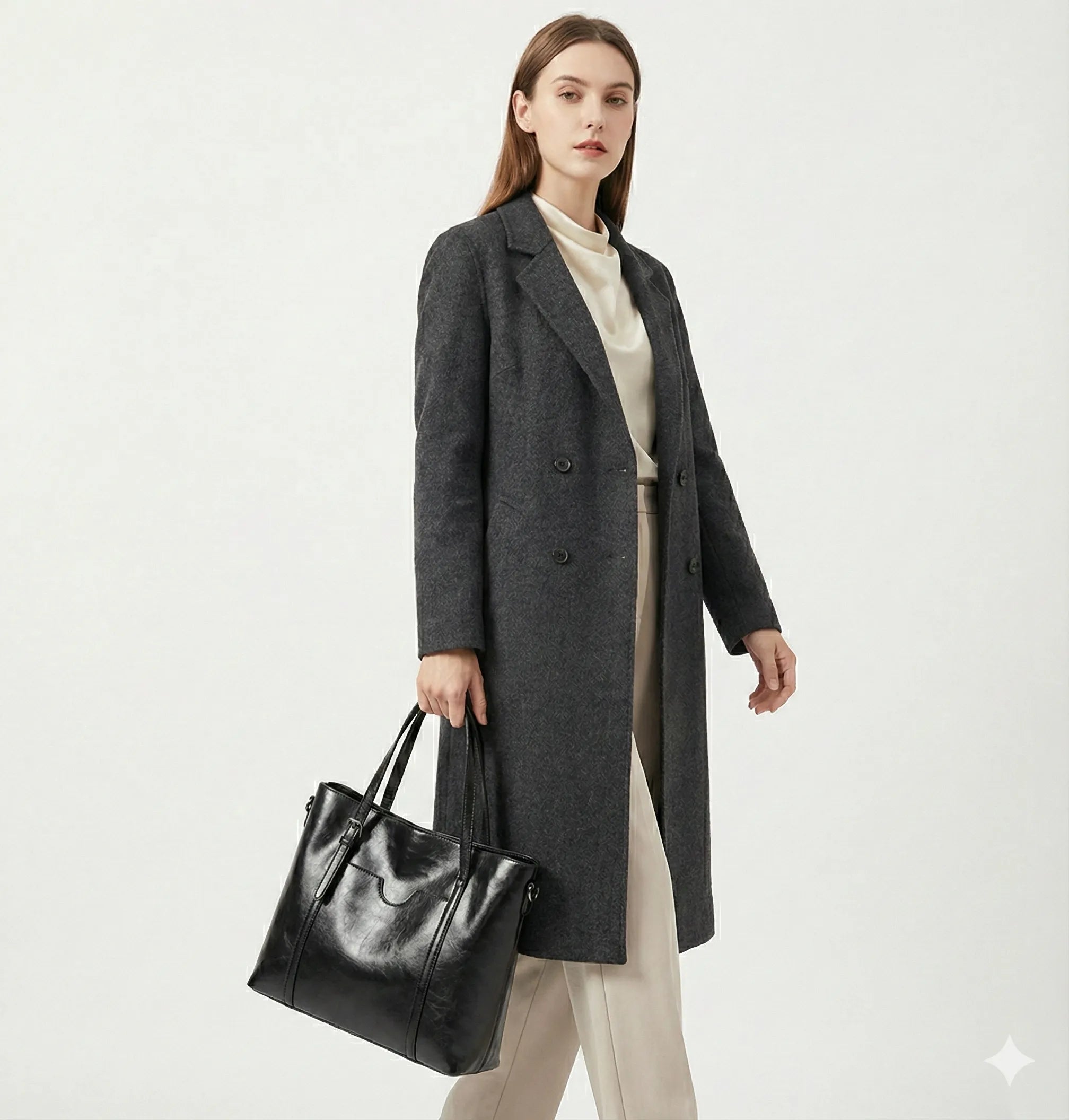 Trendé™ | Glamour Ledertasche mit zeitloser Eleganz
