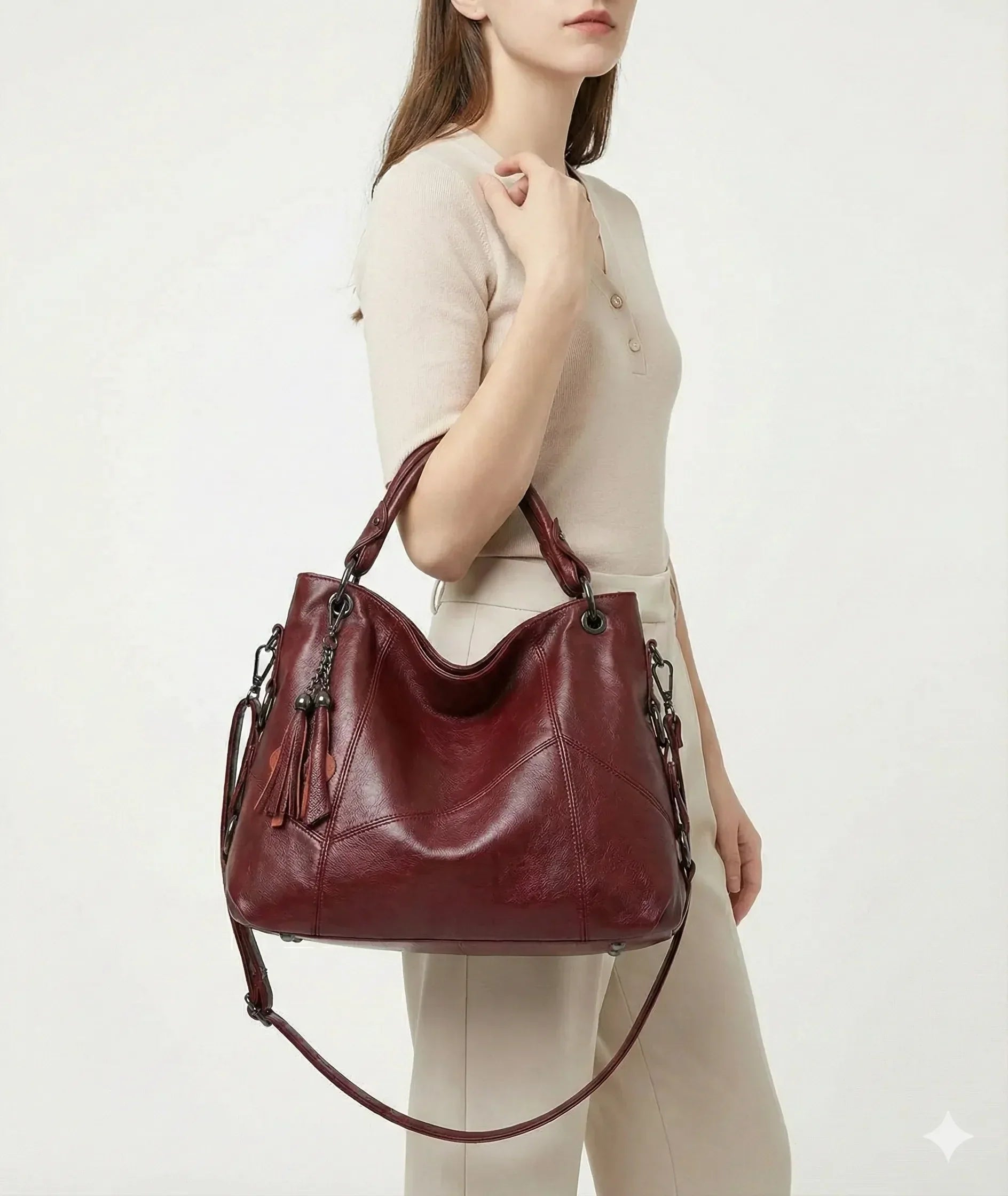 Trendé™ | Catharina Ledertasche mit zeitloser Eleganz