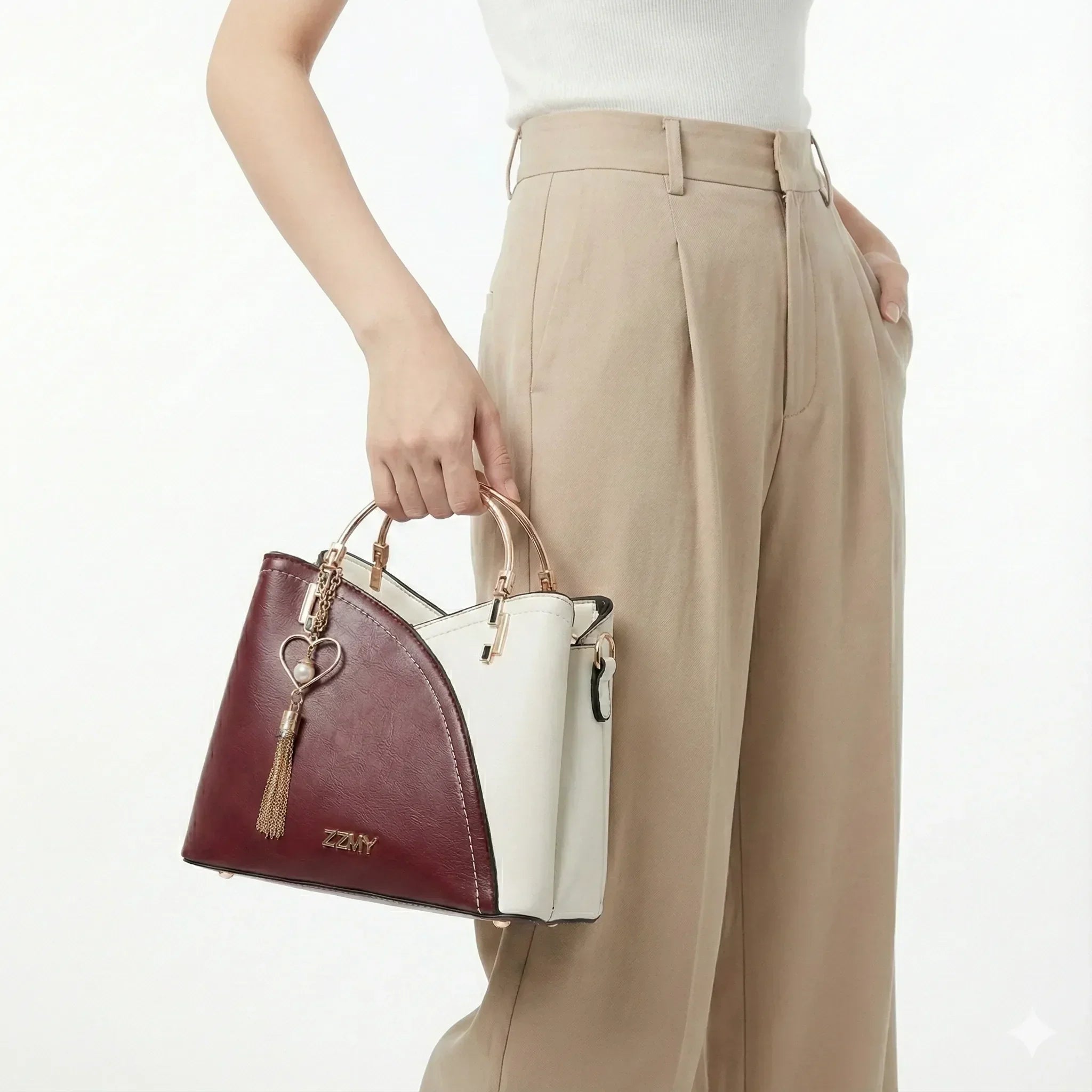 Trendé™ | Florenza Ledertasche mit zeitloser Eleganz