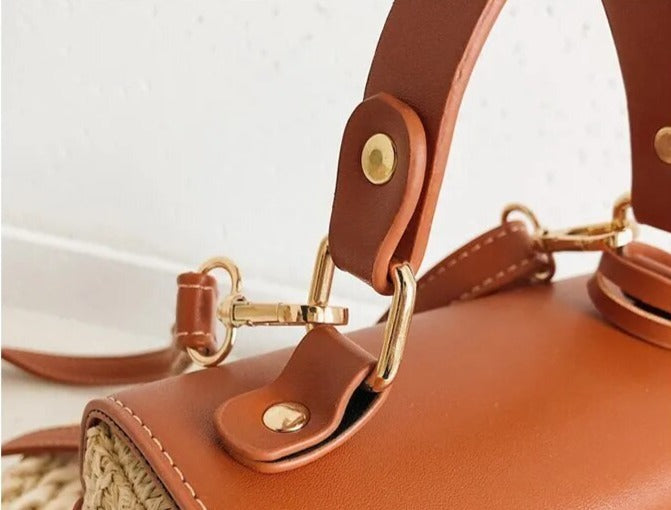 Trendé™ | Eva1373 Ledertasche mit zeitloser Eleganz