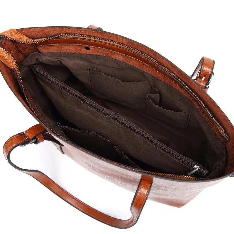 Trendé™ | Mother Ledertasche mit zeitloser Eleganz
