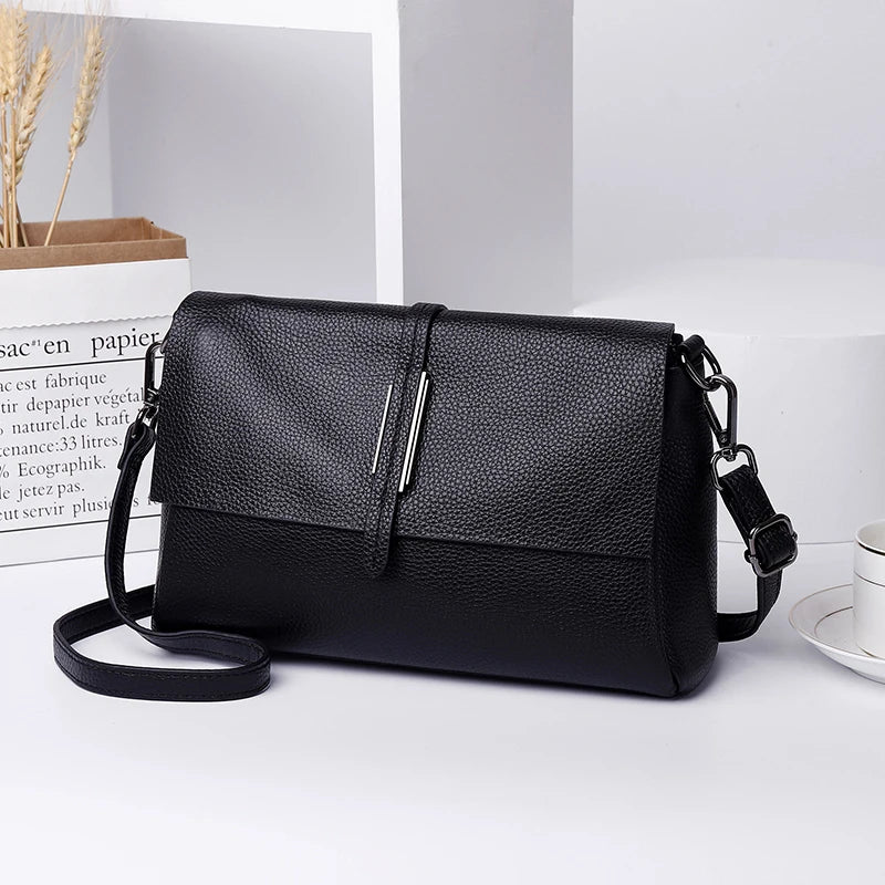 Trendé™ | Yara58118 Ledertasche mit zeitloser Eleganz