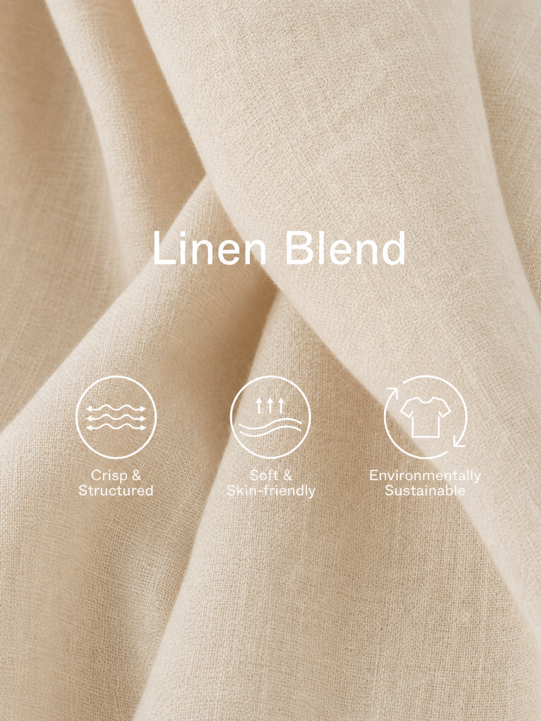 Trendé™ | Jana Leinenmix-Minikleid mit Spaghettiträgern und minimalistischem Stil