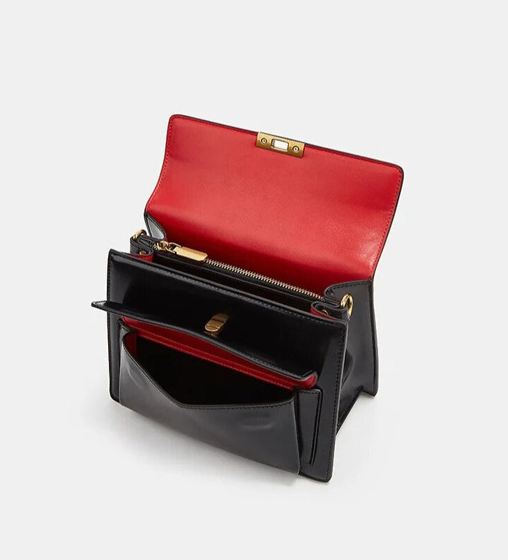Trendé™ | Olivia43 Kleine Ledertasche mit elegantem Design