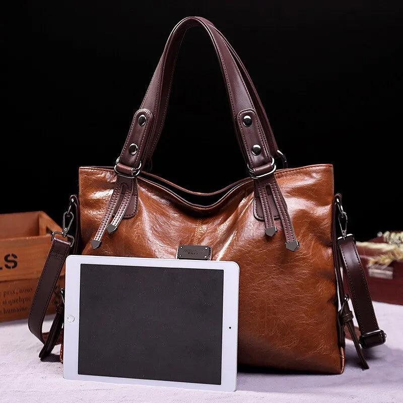 Trendé™ | Olivia Ledertasche mit zeitloser Eleganz
