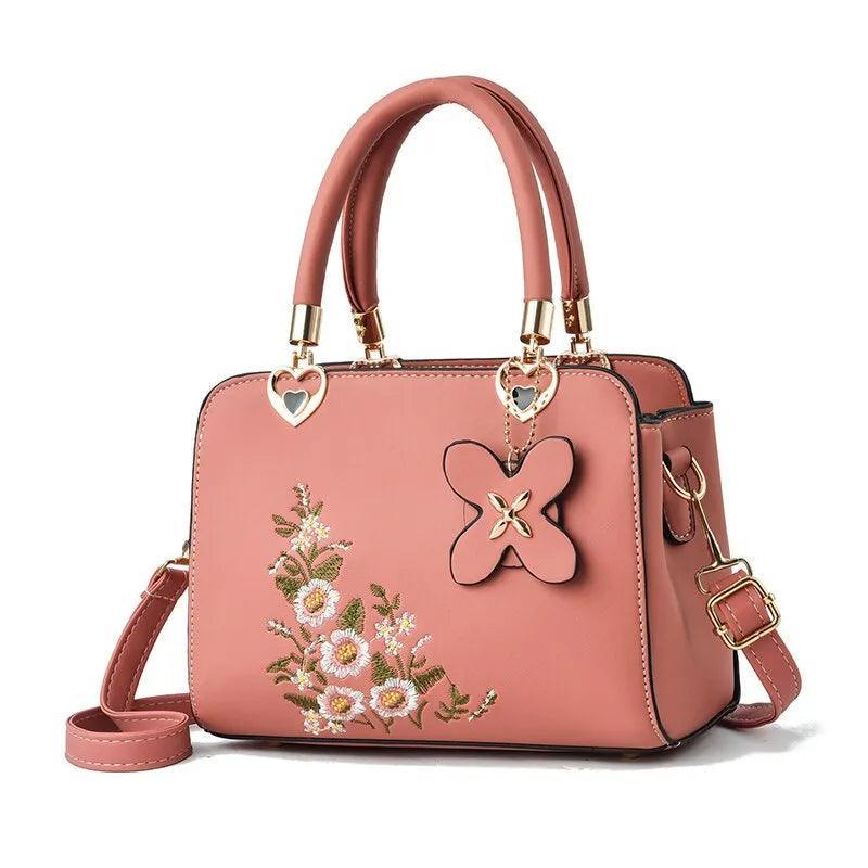 Trendé™ | Floraris Ledertasche mit zeitloser Eleganz