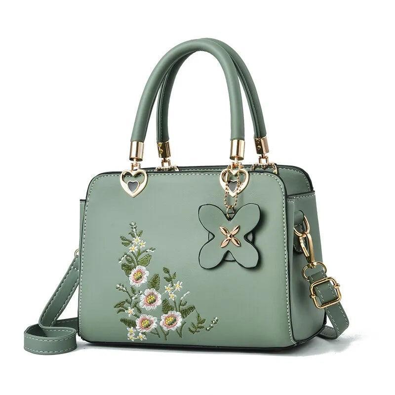 Trendé™ | Floraris Ledertasche mit zeitloser Eleganz