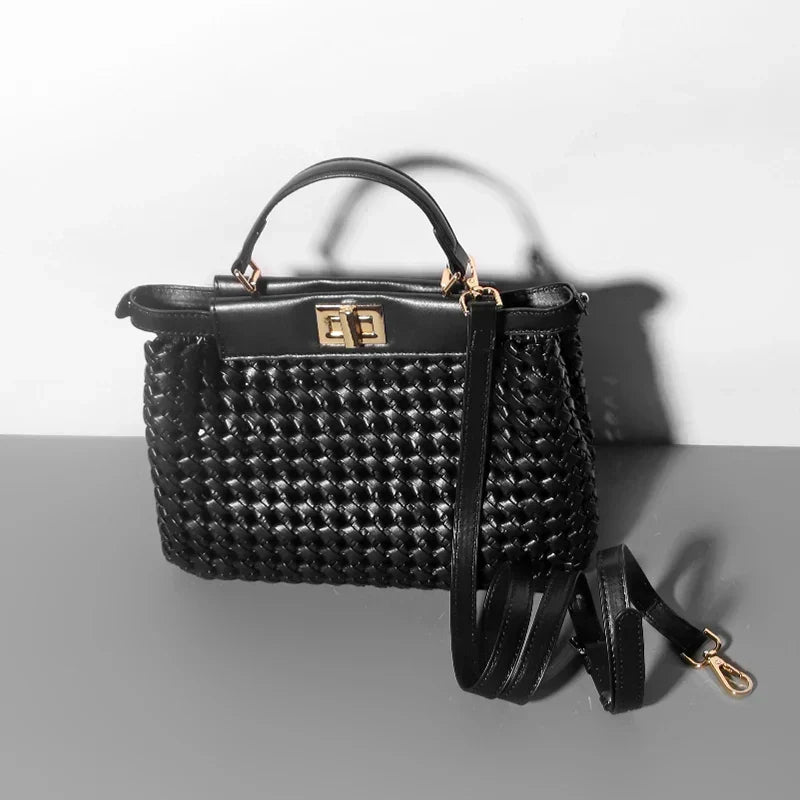 Trendé™ | Melina3696 Ledertasche mit zeitloser Eleganz