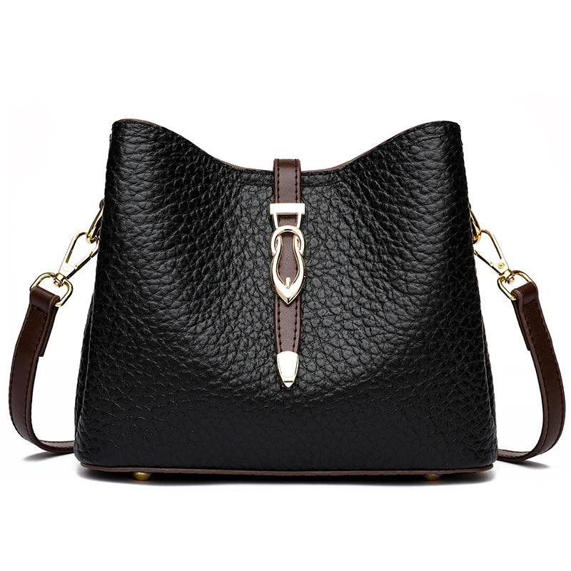 Trendé™ | Donatela Ledertasche mit zeitloser Eleganz