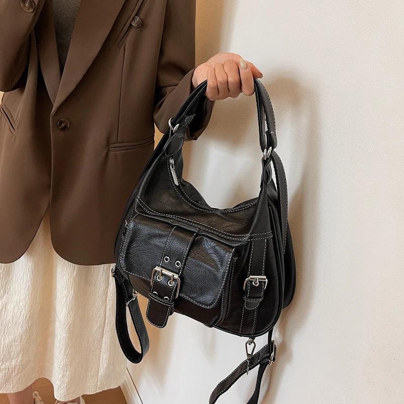 Trendé™ | Sofia 2-in-1 Ledertasche mit flexiblem Design