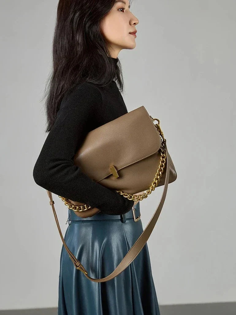 Trendé™ | Adele60 Ledertasche mit zeitloser Eleganz