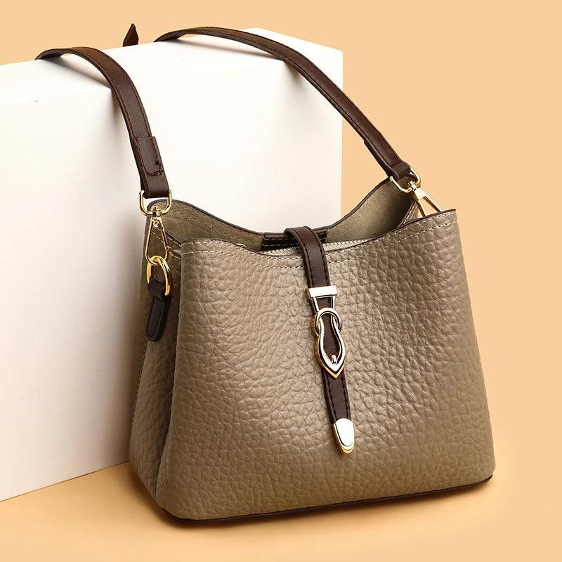 Trendé™ | Donatela Ledertasche mit zeitloser Eleganz