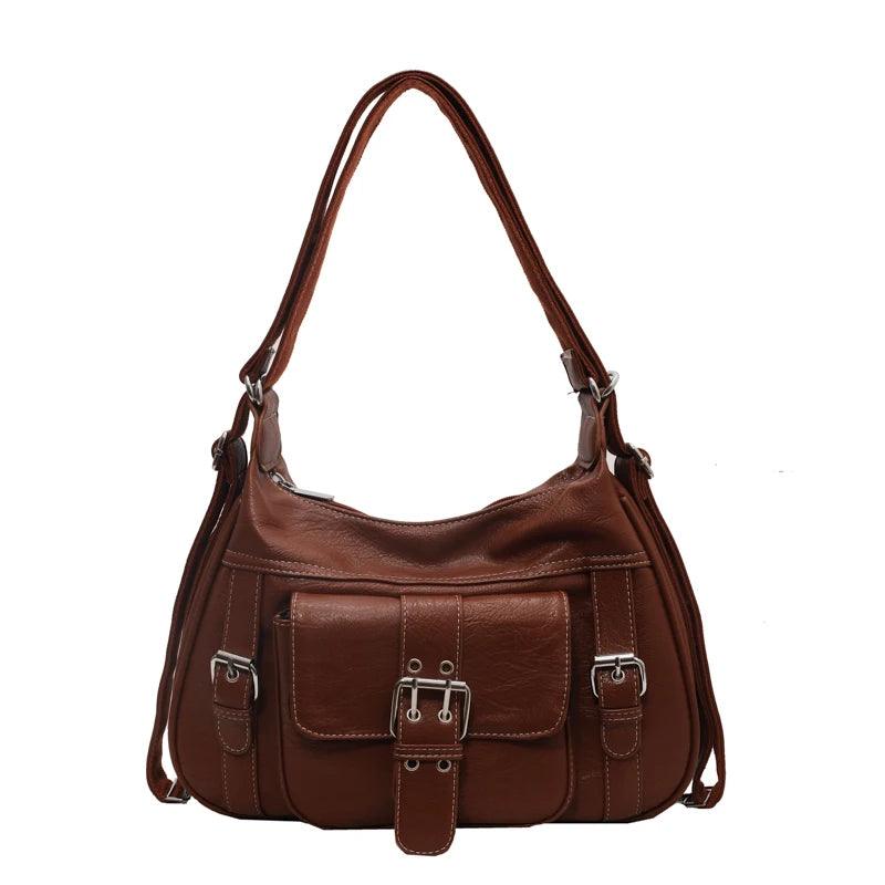 Trendé™ | Sofia 2-in-1 Ledertasche mit flexiblem Design